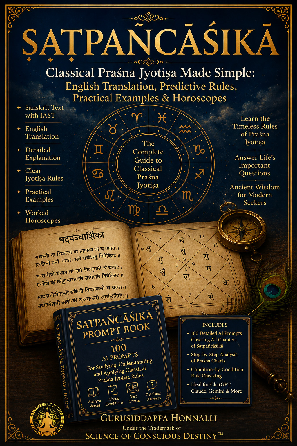 Ṣaṭpañcāśikā Prompt Book cover